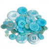 Plastic And Resin Mixed Color Buttons For Clothing Accessories Diy Handmade Painting Material