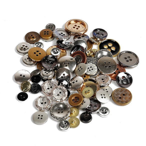Plastic And Resin Mixed Color Buttons For Clothing Accessories Diy Handmade Painting Material
