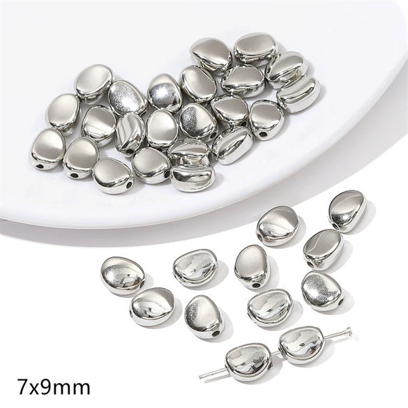 Plastic Ccb Beads Diy Handmade Jewelry Accessories With Diamond Disc Rectangular Pattern