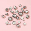 Plastic Ccb Beads Diy Handmade Jewelry Accessories With Diamond Disc Rectangular Pattern