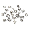 Plastic Ccb Beads Diy Handmade Jewelry Accessories With Diamond Disc Rectangular Pattern