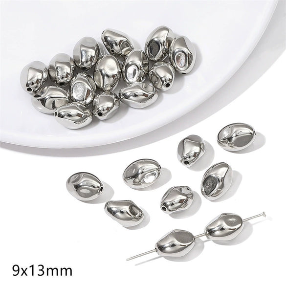 Plastic Ccb Beads Diy Handmade Jewelry Accessories With Diamond Disc Rectangular Pattern