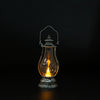 Plastic Electronic Candle Pony Lantern Satchel Lamp Retro Kerosene Lamp With Injection Molding Blow Molding Handmade Craft