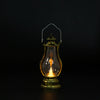 Plastic Electronic Candle Pony Lantern Satchel Lamp Retro Kerosene Lamp With Injection Molding Blow Molding Handmade Craft
