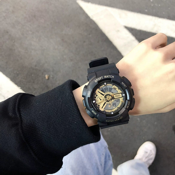Plastic Electronic Watch College Style Unicorn For Teenagers