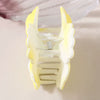 Plastic Flower Claw Clip Painted Sweet And Simple Women's Hair Accessory