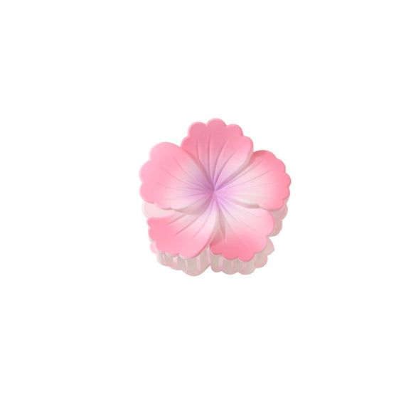 Plastic Flower Claw Clip Painted Sweet And Simple Women's Hair Accessory