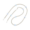Plastic Girls' Crossbody Bag With Love Heart Water Drop Bell Pattern And Electroplated Chain Pendant Mobile Phone Chain
