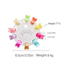 Plastic Handmade Cartoon Fruit Food Style Mini Grab Clip Hairpin For Girls