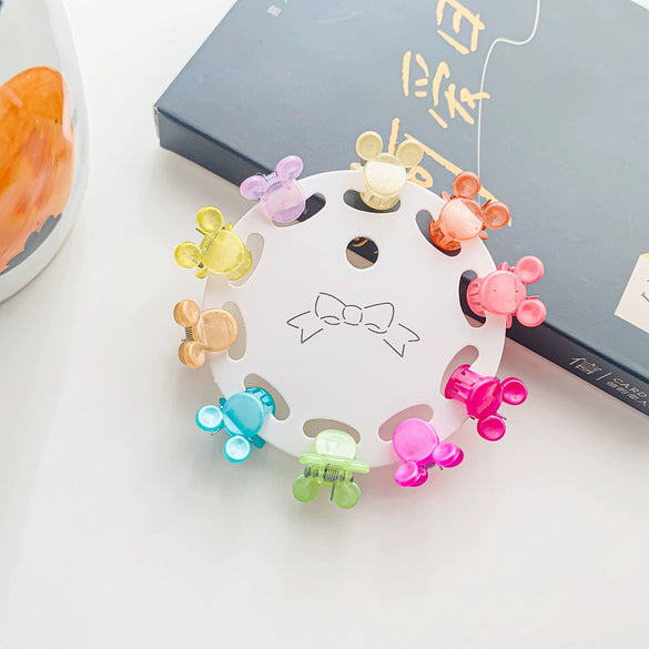 Plastic Handmade Cartoon Fruit Food Style Mini Grab Clip Hairpin For Girls
