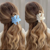 Plastic Heart Hairpin Handmade Cute Flower Candycolored Frangipani Stylish Girl's Hair Accessories