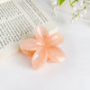 Plastic Heart Hairpin Handmade Cute Flower Candycolored Frangipani Stylish Girl's Hair Accessories