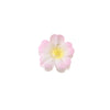 Plastic Heartshaped Petal Hair Clip Minimalist Style Painted Design Women's Hair Accessory