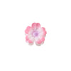 Plastic Heartshaped Petal Hair Clip Minimalist Style Painted Design Women's Hair Accessory