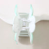 Plastic Heartshaped Petal Hair Clip Minimalist Style Painted Design Women's Hair Accessory