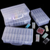Plastic Jewelry Storage Box Multilayer Removable For Earrings Rings Lego Toys