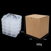 Plastic Jewelry Storage Box Multilayer Removable For Earrings Rings Lego Toys