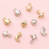 Plastic Love Fivepointed Star Butterfly Beaded Handmade Jewelry Accessories Ccb Material
