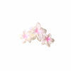 Plastic Petal Plumeria Hair Clip Vintage Floral Claw Clip For Women With Paint Design