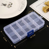 Plastic Plaid Decorative Storage Box Insert For Jewelry Accessories Diy Handmade