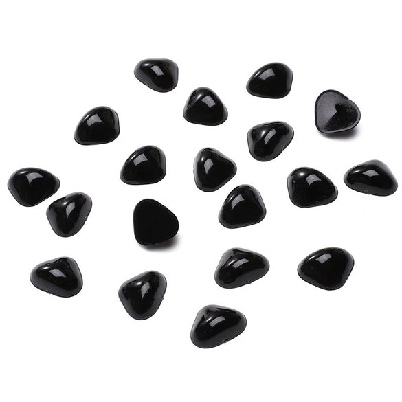 Plastic Resin Acrylic Triangle Cartoon Animal Nose Plush Toy Beads Diy Handmade Doll Jewelry Material