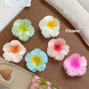 Plastic Resin Egg Flower Baking Paint Fresh Style Women's Hair Clip