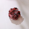 Plastic Resin Flower Hair Grab Clip Fashion Baking Paint Headwear For Women