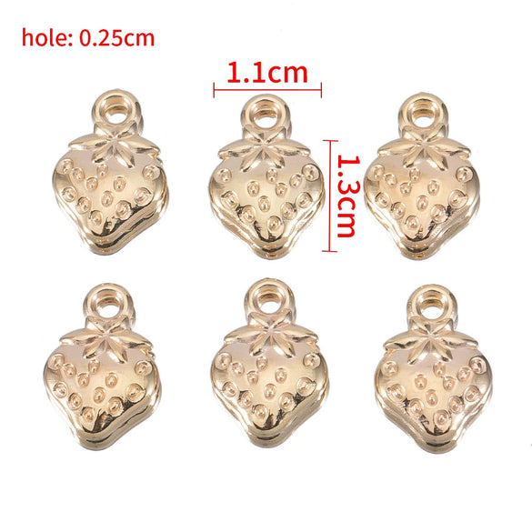 Plastic Resin Handmade Beaded Jewelry With Fivepointed Star Shell Starfish Pendant Cartoon Festive Style Electroplated