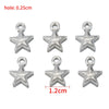 Plastic Resin Handmade Beaded Jewelry With Fivepointed Star Shell Starfish Pendant Cartoon Festive Style Electroplated