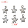 Plastic Resin Handmade Beaded Jewelry With Fivepointed Star Shell Starfish Pendant Cartoon Festive Style Electroplated
