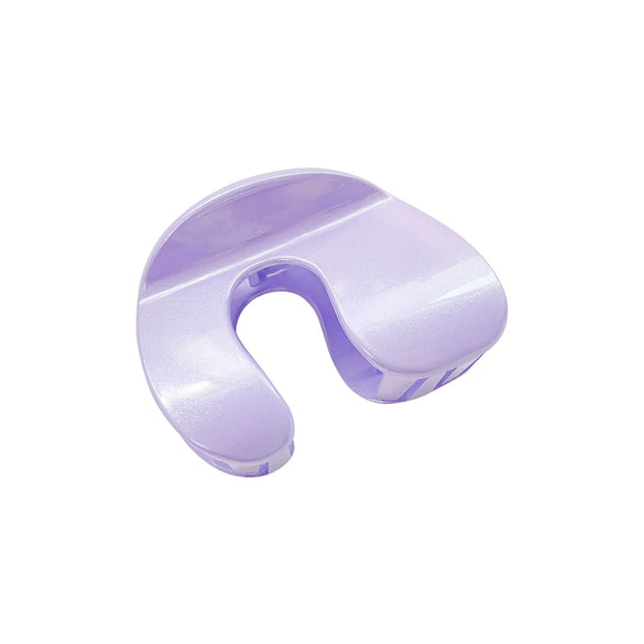 Plastic Resin Handmade Heart Arch Shape Lovely Style Ponytail Clip For Women