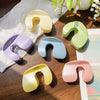 Plastic Resin Handmade Heart Arch Shape Lovely Style Ponytail Clip For Women