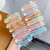 Plastic Resin Handmade Sweet Style Plant Flowers Hair Clip For Women