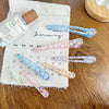 Plastic Resin Handmade Sweet Style Plant Flowers Hair Clip For Women
