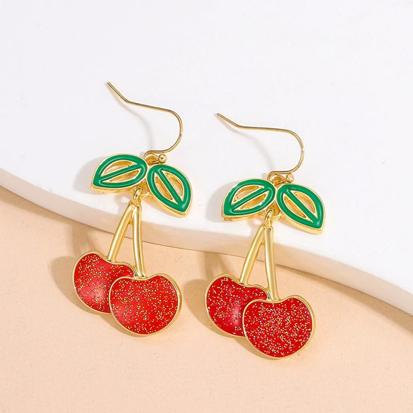 Plastic Resin Jewelry Set With Plants Flowers Pattern Electroplated For Women