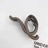 Plastic Resin Musical Note Hair Clip With Baking Paint For Women