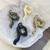 Plastic Resin Musical Note Hair Clip With Baking Paint For Women