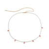 Plastic Small Daisy Flower Woven Waist Chain For Women Pastoral Style