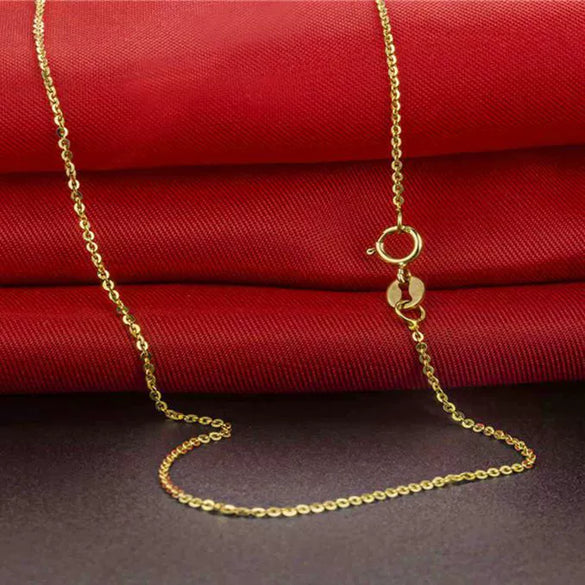 Plated Women's Cross Chain Ochain Women's Single Chain Necklace Jewelry Wholesale Retro Jewelry Women's Jewelry
