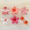 Plumeria Hair Clip Set Electroplated Women's Hair Accessories
