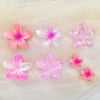 Plumeria Hair Clip Set Electroplated Women's Hair Accessories