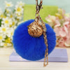 Plush Bell Car Keychain And Bag Pendant Cute And Creative