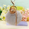Plush Bell Car Keychain And Bag Pendant Cute And Creative