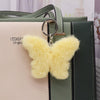 Plush Butterfly Keychain Pendant Cute Cartoon Bag Doll Decoration Hanging Accessories