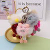 Plush Cartoon Keychain Bag Pendant Car Keychain