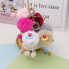Plush Cartoon Keychain Bag Pendant Car Keychain