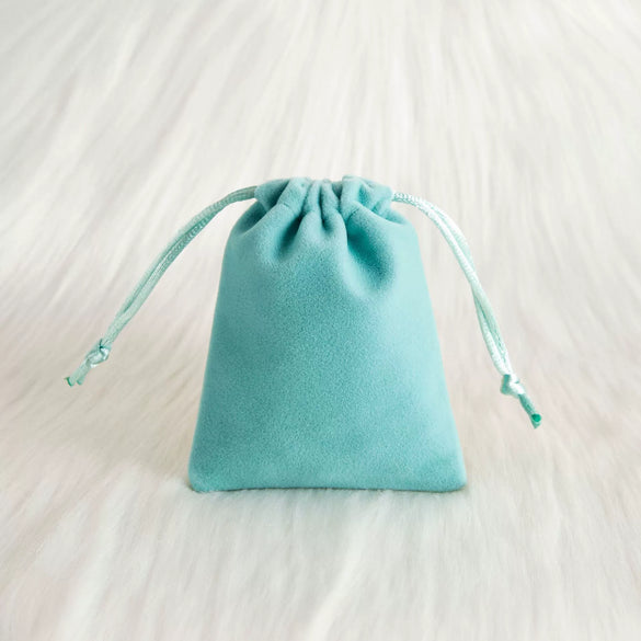 Plush Cloth Jewelry Storage Bag For Earrings And Gifts