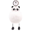 Plush Cute Panda Fur Ball Keychain Pendant For Women