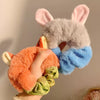 Plush Handmade Cute Animal Fox Rabbit Ears Hair Loop Hair Accessories