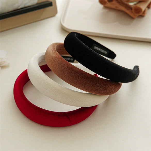Plush Handmade Skull Headband Hair Accessories For Women